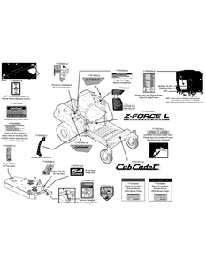 Part Location Diagram of 777X47020 Cub Cadet Lbl:Serv:Number:17asdalc010